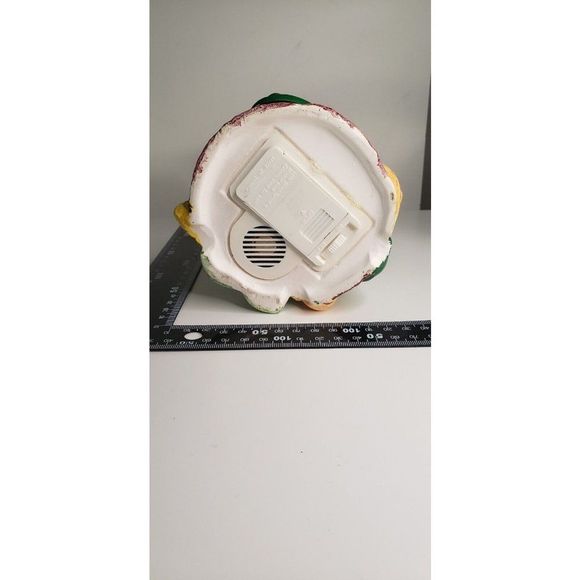 Working Vintage Green Giant Co. 1985 Little Green Sprout Piggy Bank Music - Picture 4 of 11